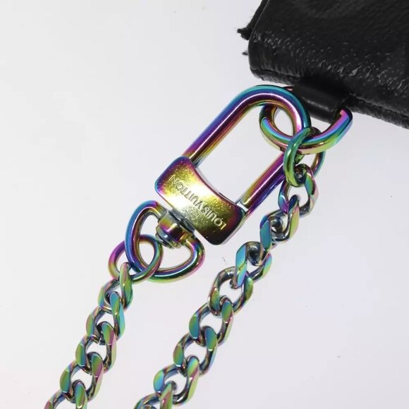 LOUIS VUITTON Monogram Eclipse Fragment iPhone Case M64433 LV Auth 113203 - Picture 14 of 16